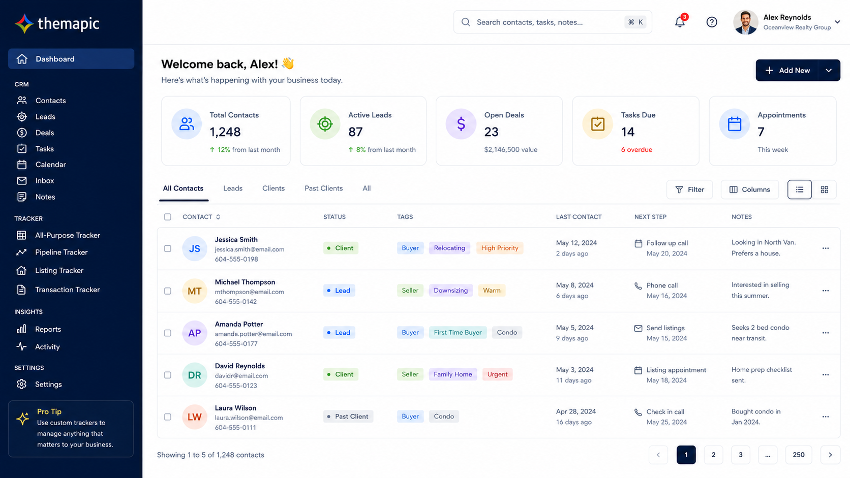 Preview image for CRM and All-purpose Tracker
